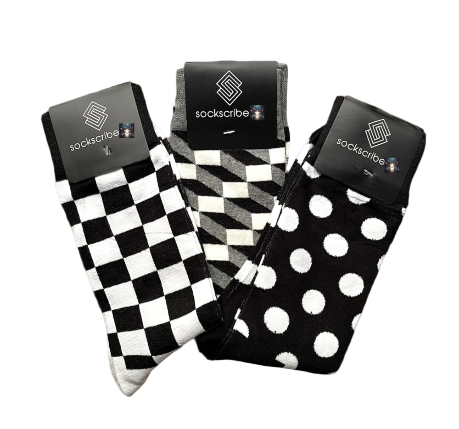 Monochrome (Pack of 3 pairs)